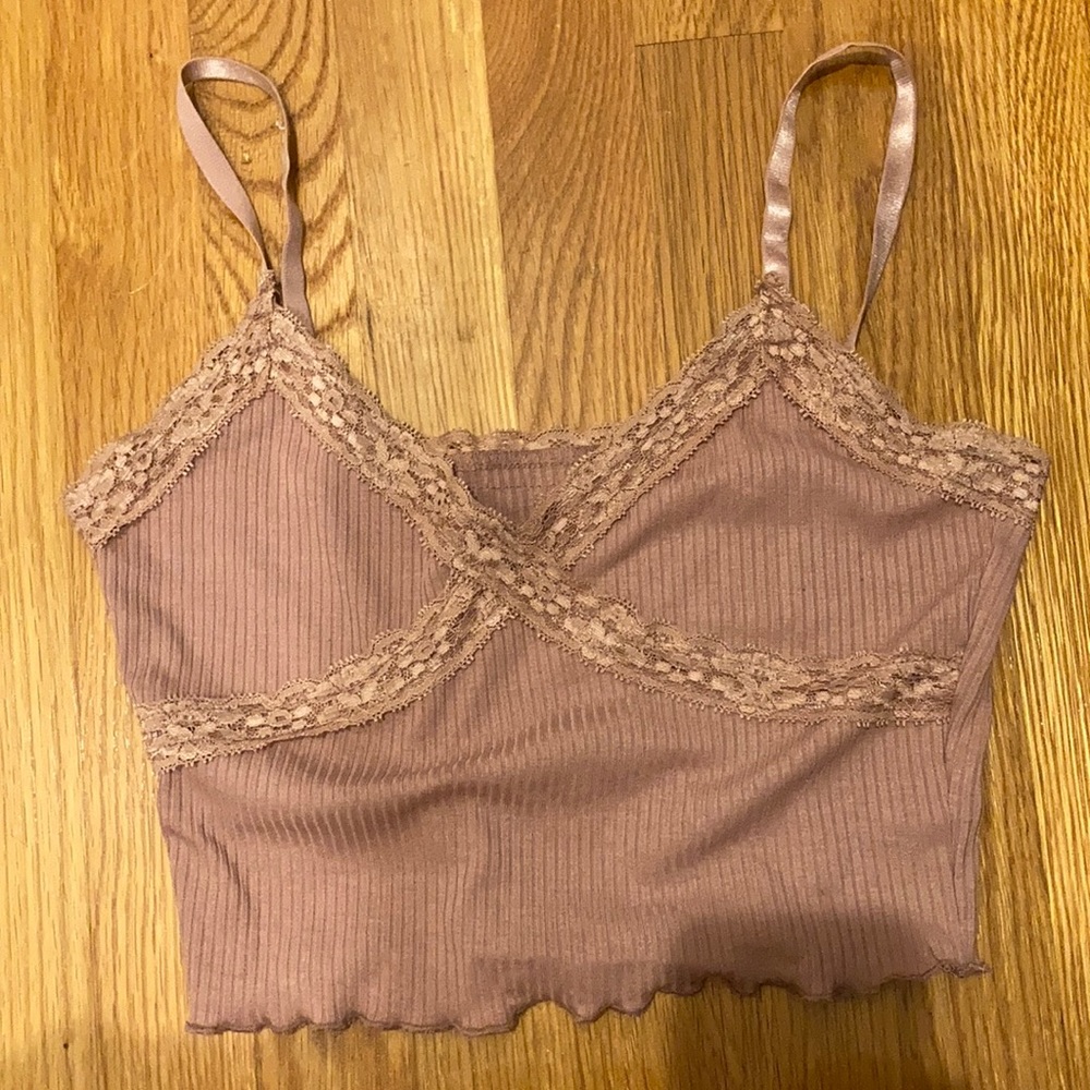 Pink Lace camisole